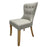 Bentley Beige Chair (Oak Legs)