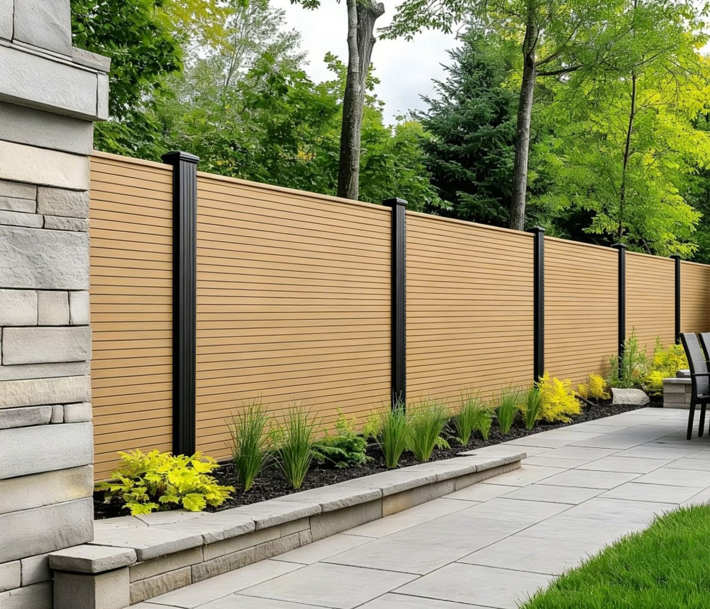 Fencing 88A - Oak 03 - Outdoor - 180cm (1 Pack / 6pcs)