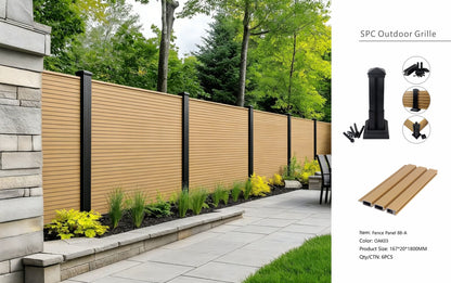 Fencing 88A - Oak 03 - Outdoor - 180cm (1 Pack / 6pcs)