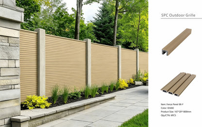Fencing 88F - Khaki - Outdoor - 180cm (1 Pack / 6pcs)