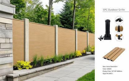 Fencing 88A - Oak 03 - Outdoor - 180cm (1 Pack / 6pcs)