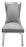 Winsor Dark Grey Chair (Chrome Legs)