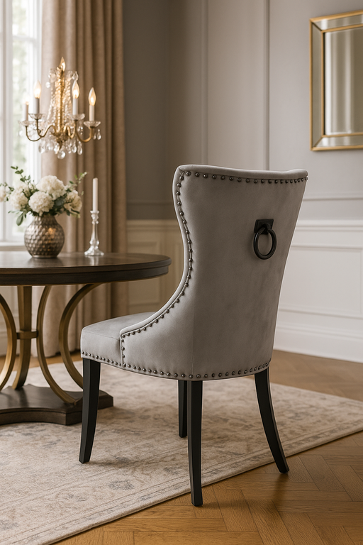 BK Cheshire Chair - Dark Grey