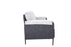 Roma Sofa -2 Seater Grey & Cream Mixed