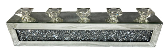 5H Tealight Holder with Diamonds