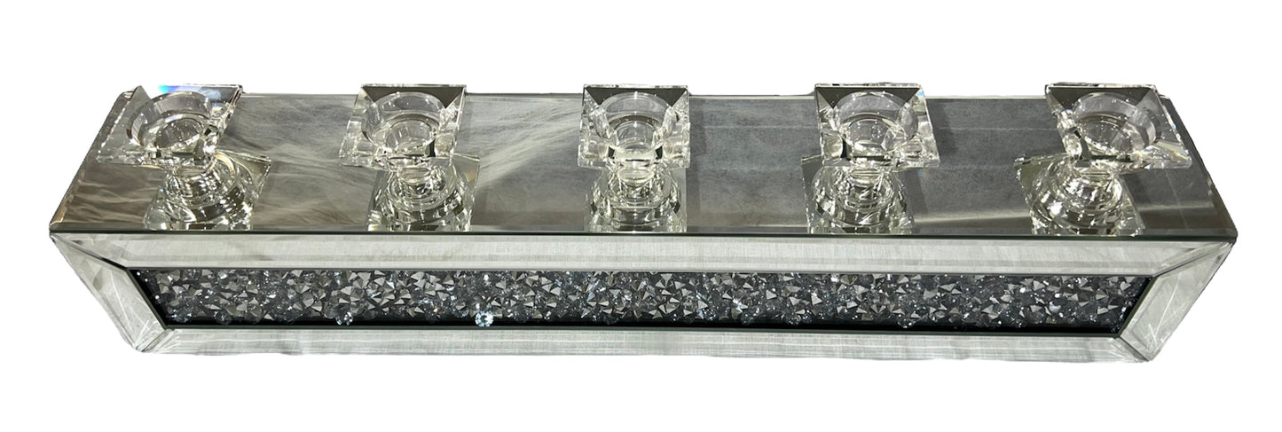 5H Tealight Holder with Diamonds
