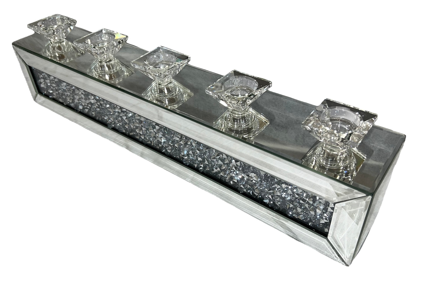 5H Tealight Holder with Diamonds