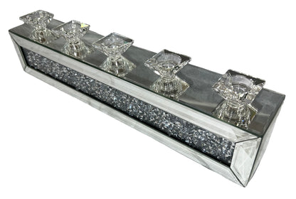 5H Tealight Holder with Diamonds