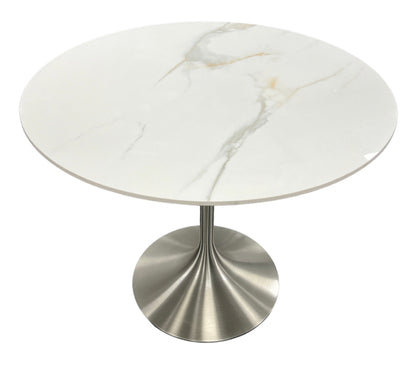 Bentley 0.9m Round Table (Chrome KD)