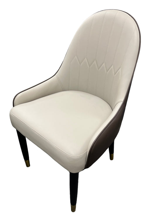 A01/Bentley Stone Two-Tone Chair