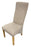 Berry Beige Fabric Chair