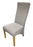 Berry Grey Fabric Chair