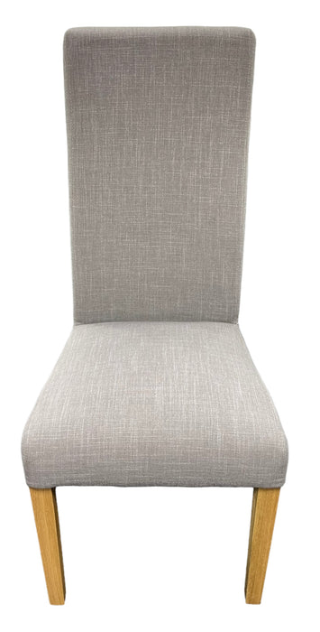 Berry Grey Fabric Chair