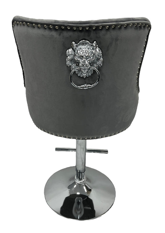 Chelsea 01 Dark Grey Bar Stool
