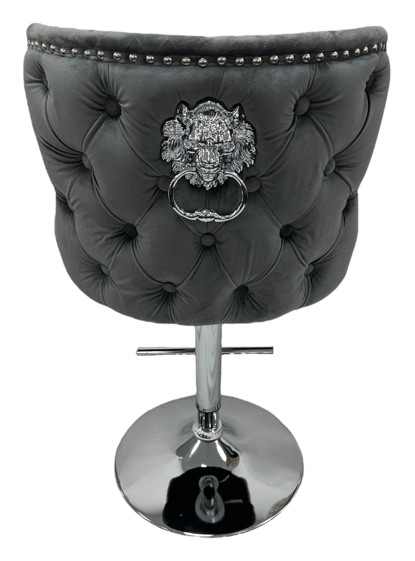 Lewis 01 Dark Grey Bar Stool