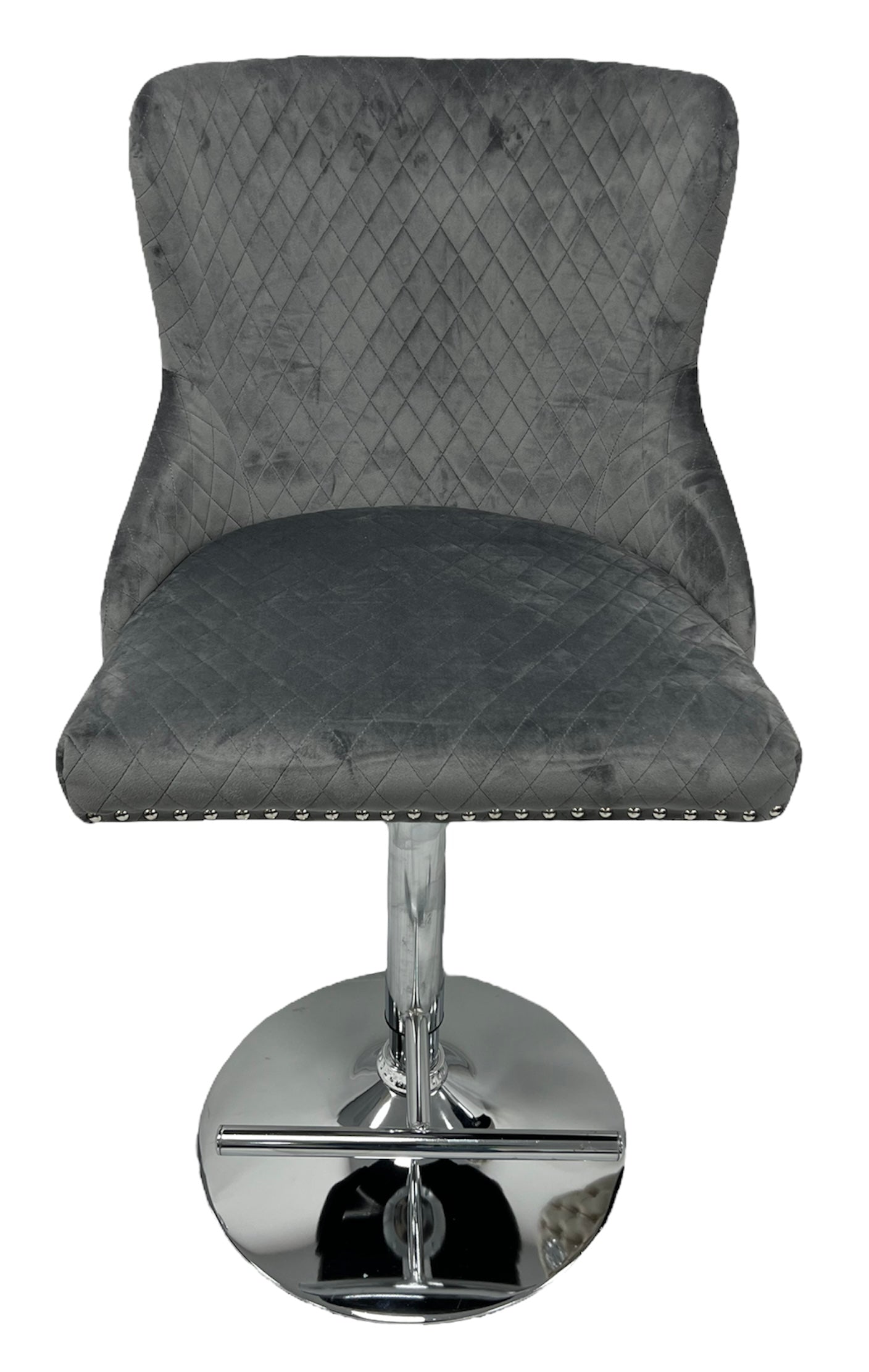 Lewis 01 Dark Grey Bar Stool