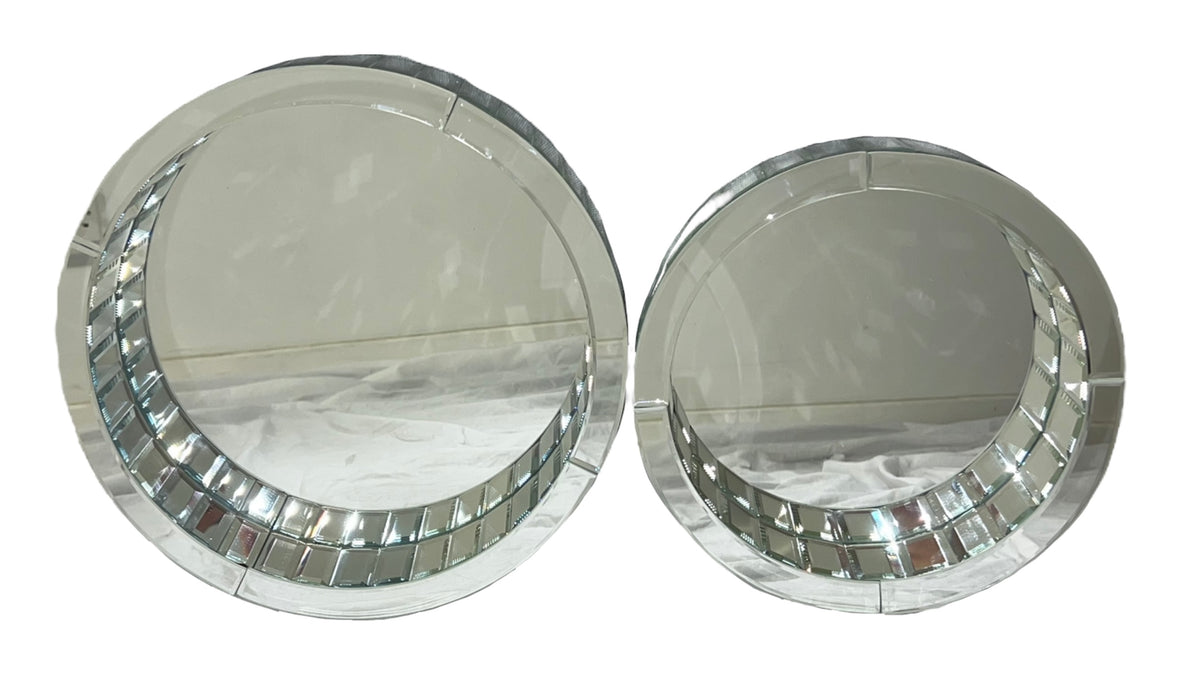 E04/Mirror Tray Round/Small and Large