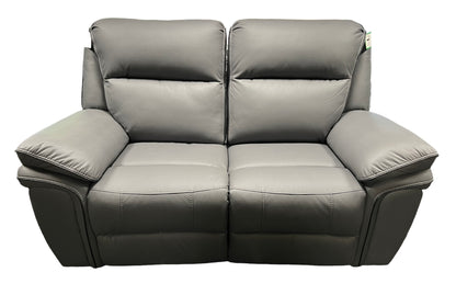 Montana Grey 2 Seat Recliner Sofa