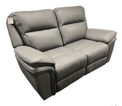 Montana Grey 2 Seat Recliner Sofa