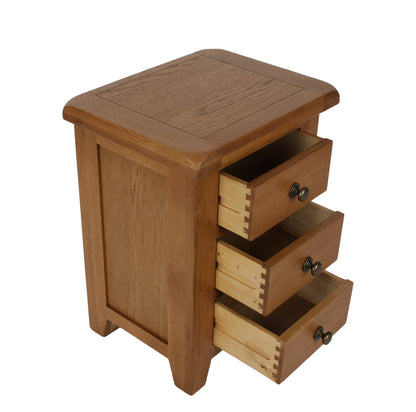 Torino Bedside 3 Drawer